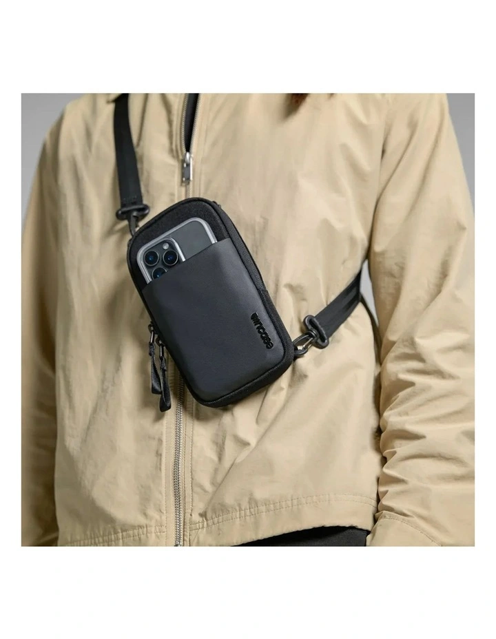A.R.C Small Crossbody Bag INCO400721-BLK in Black image 3