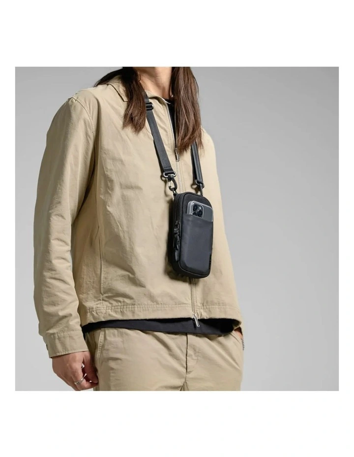 A.R.C Small Crossbody Bag INCO400721-BLK in Black image 4