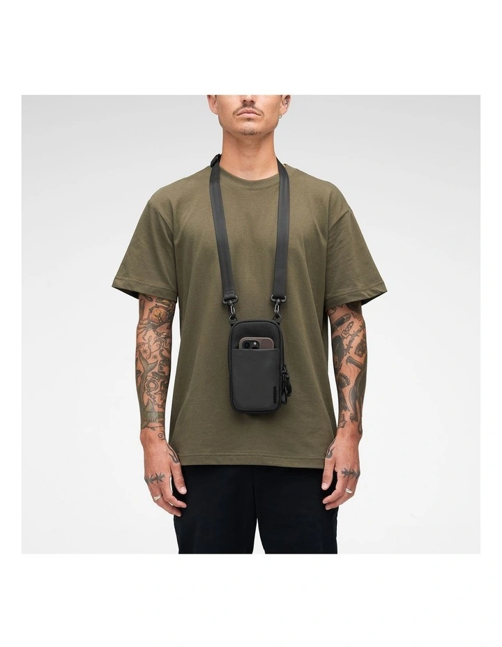A.R.C Small Crossbody Bag INCO400721-BLK in Black image 5