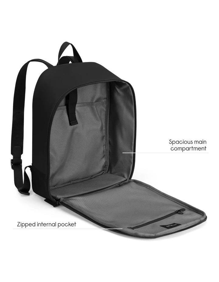 Gaston Luga Dsh Daily (13L) Waterproof 14 Laptop Backpack - Black image 5