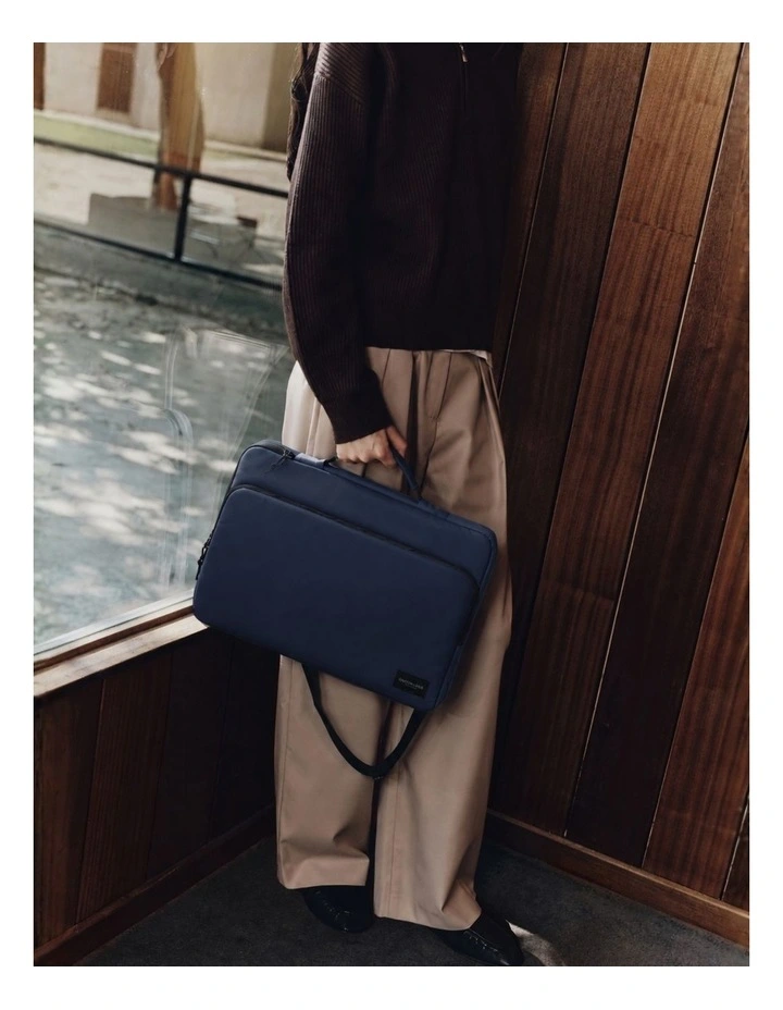 Gaston Luga Dash Protective Cushion Slim Briefcase for 15/16 Laptop - Dark Blue image 6