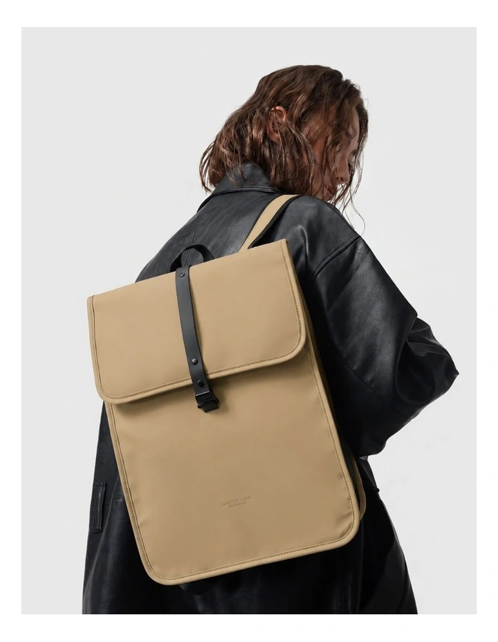 Gaston Luga Dsh (13L) Waterproof 14 Laptop Backpack  - Latte image 7