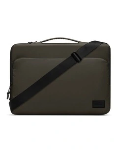 Gaston Luga Dash Protective Cushion Slim Briefcase for 15/16 Laptop - Olive