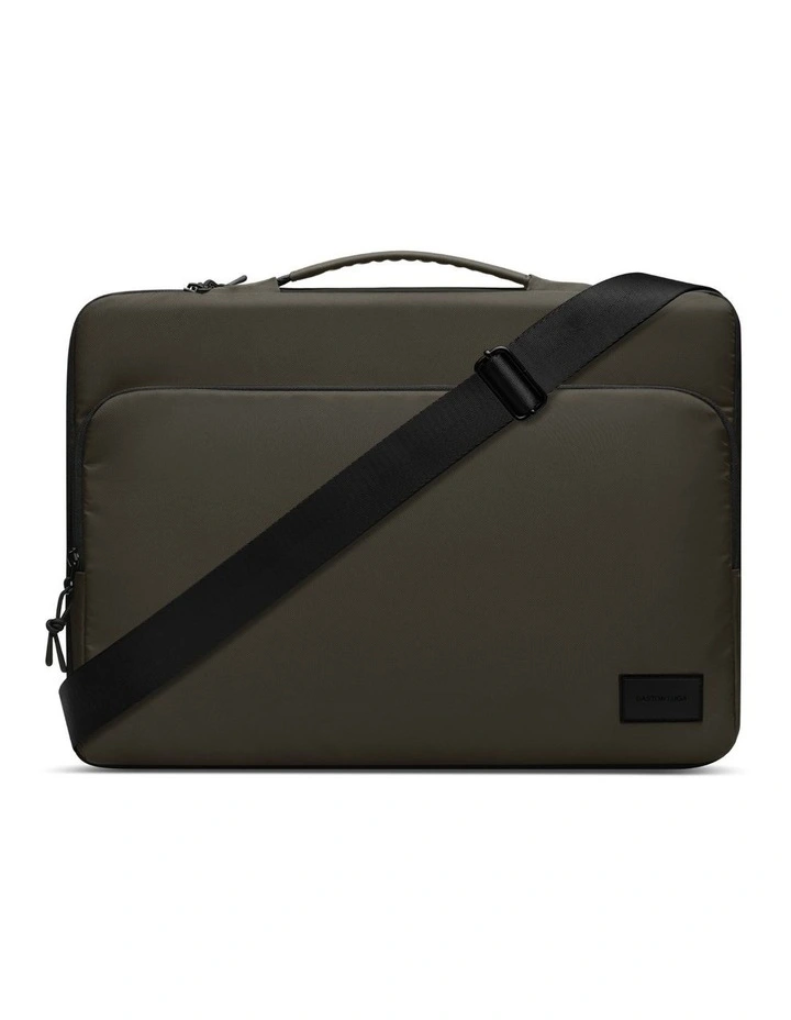 Gaston Luga Dash Protective Cushion Slim Briefcase for 15/16 Laptop - Olive image 1