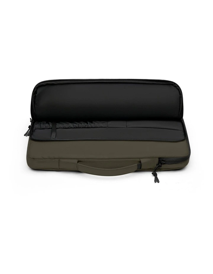Gaston Luga Dash Protective Cushion Slim Briefcase for 15/16 Laptop - Olive image 2