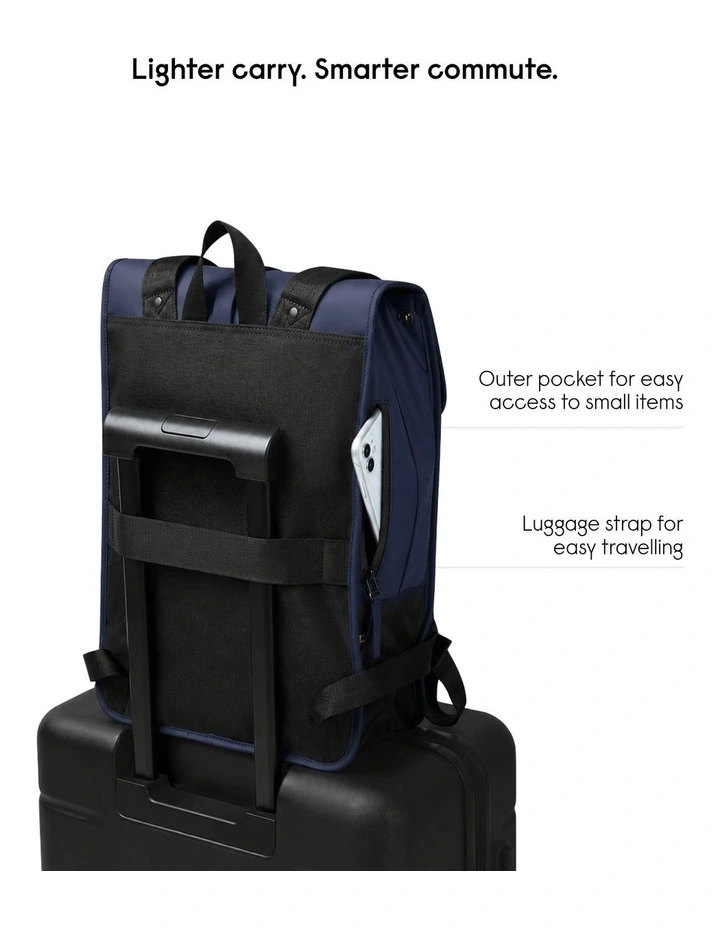 Gaston Luga Dsh (13L) Waterproof 14 Laptop Backpack  - Dark Blue image 4