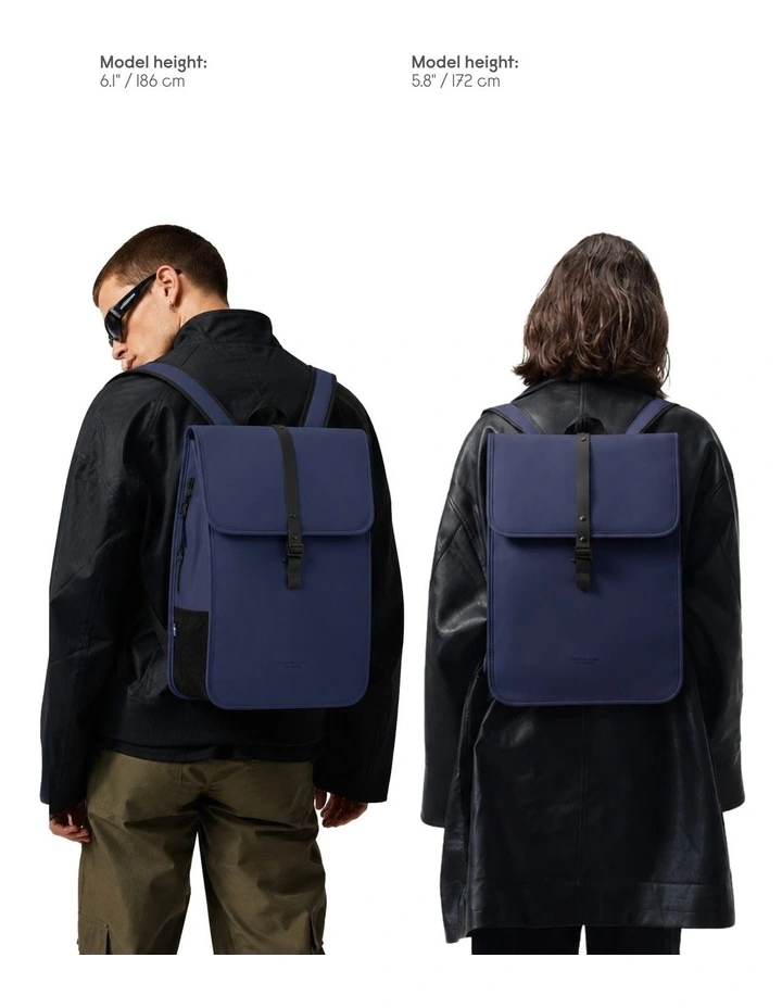 Gaston Luga Dsh (13L) Waterproof 14 Laptop Backpack  - Dark Blue image 6