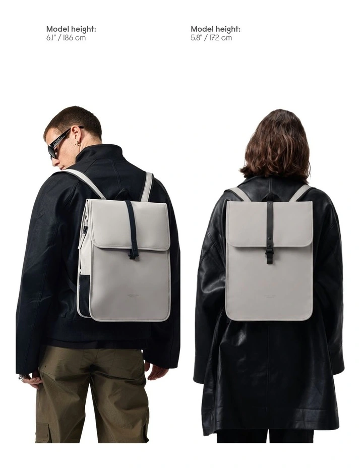 Gaston Luga Dsh (13L) Waterproof 14 Laptop Backpack - Taupe image 6