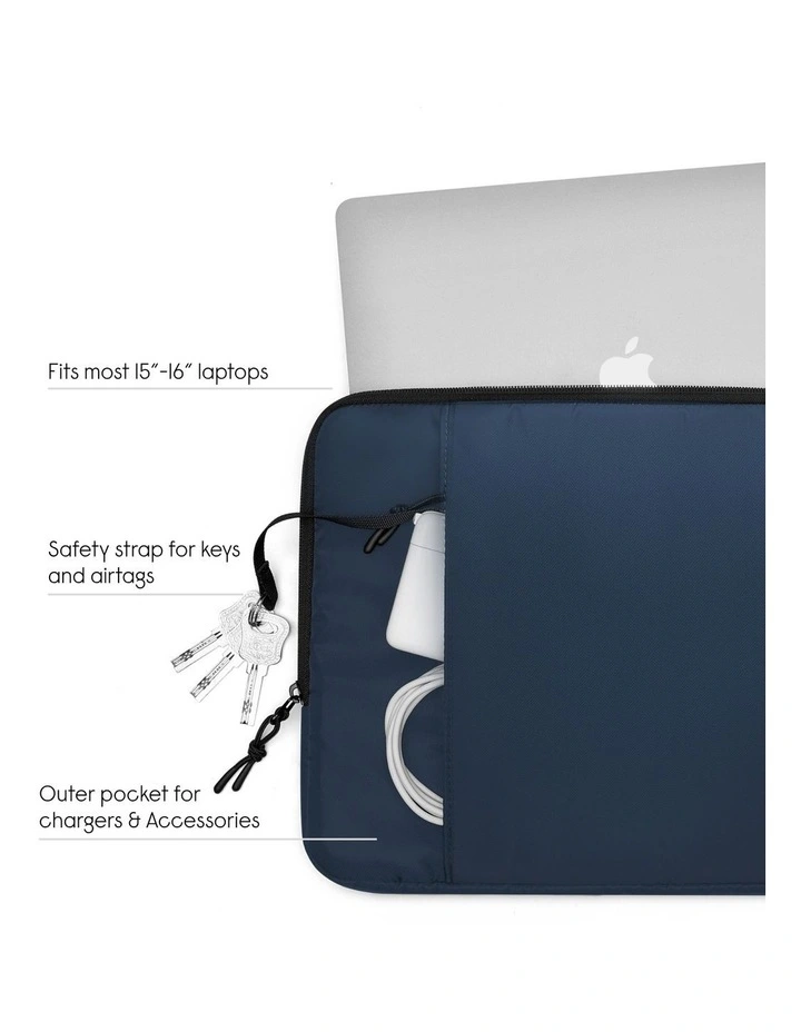 Gaston Luga Dsh Protective Sleeve Cushioned Case for 15/16 Laptop - Dark Blue image 4