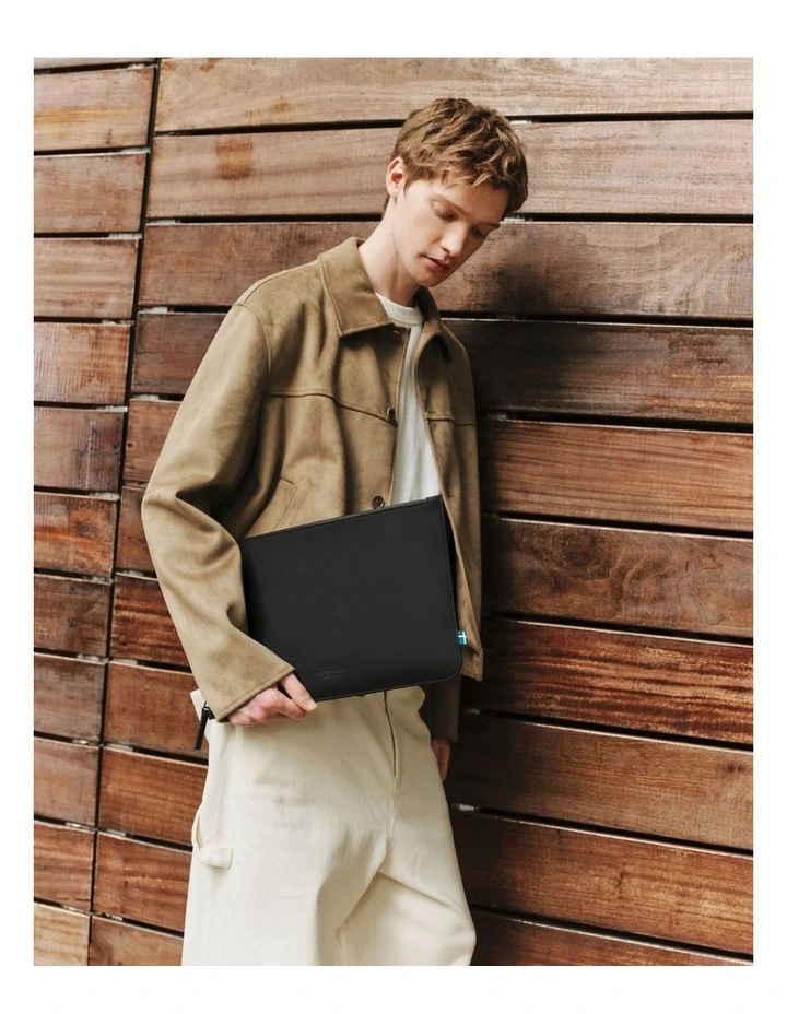 Gaston Luga Dsh Protective Padded Sleeve for 13/14 Laptop - Black image 5