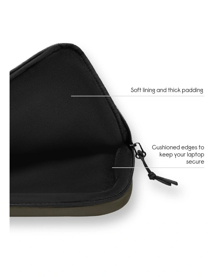 Gaston Luga Dsh Protective Sleeve Cushioned Case for 13/14 Laptop - Olive image 6