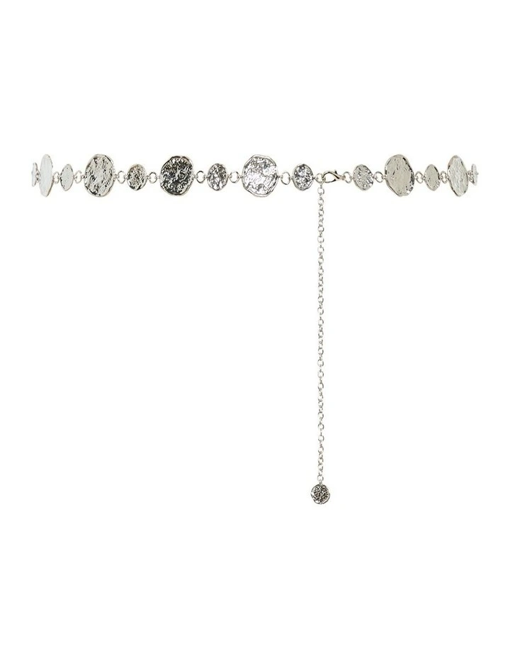 Cali Chain Belt in silver image 2