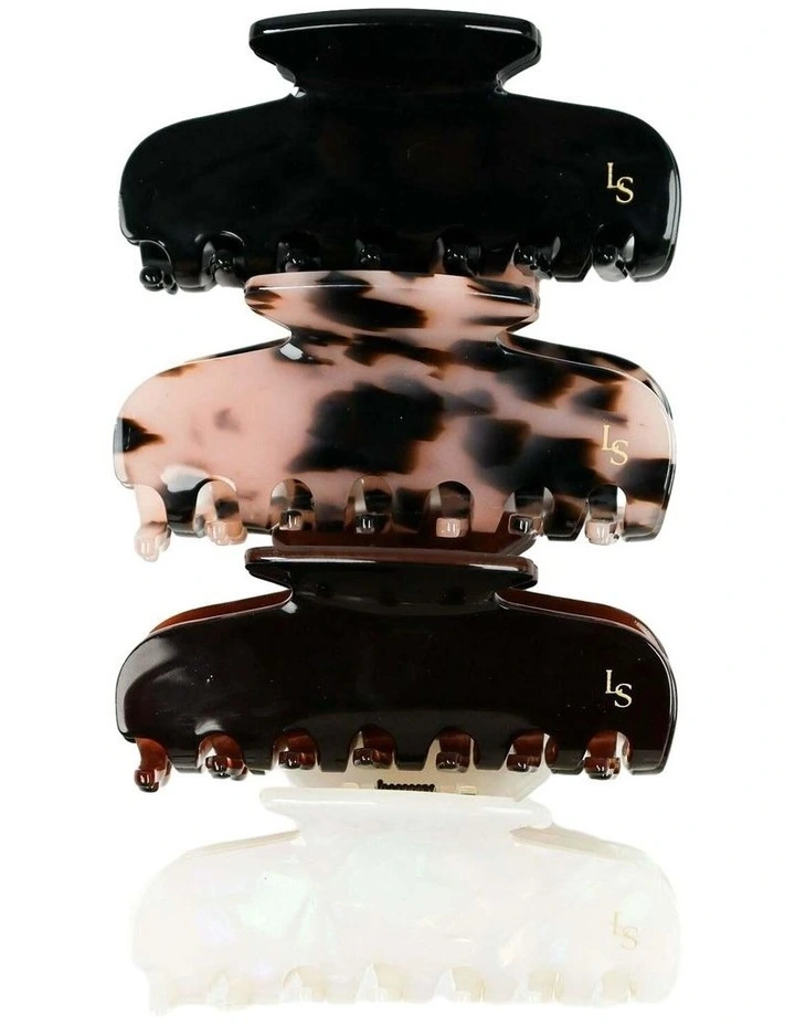 Petite Hair Claw Clip - Black image 2