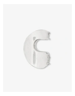 Colette Metal Hair Claw Clip - Silver
