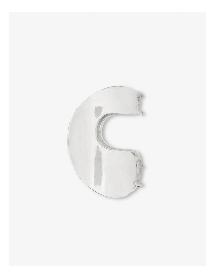 Colette Metal Hair Claw Clip - Silver image 1