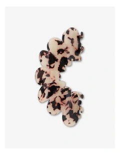 Bubble Hair Claw Clip - Light Tort