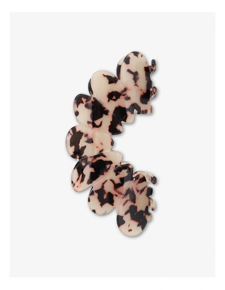 Bubble Hair Claw Clip - Light Tort image 1