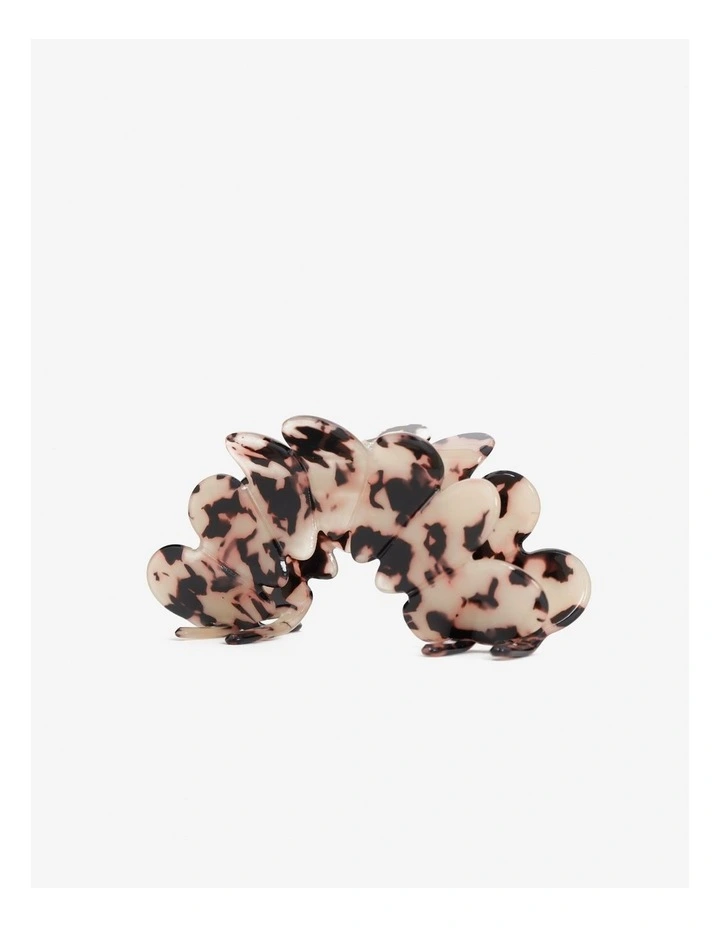Bubble Hair Claw Clip - Light Tort image 2