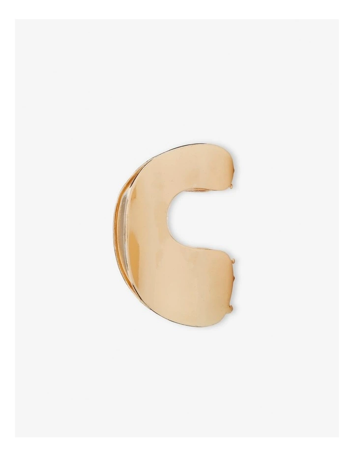 Colette Metal Hair Claw Clip - Gold image 2