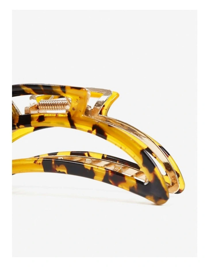 Cami Acrylic Metal Claw Clip - Tort image 5