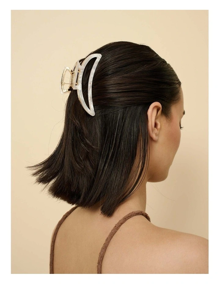Cami Acrylic Metal Claw Clip - Tort image 6