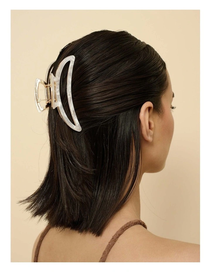 Cami Acrylic Metal Claw Clip - Tort image 7
