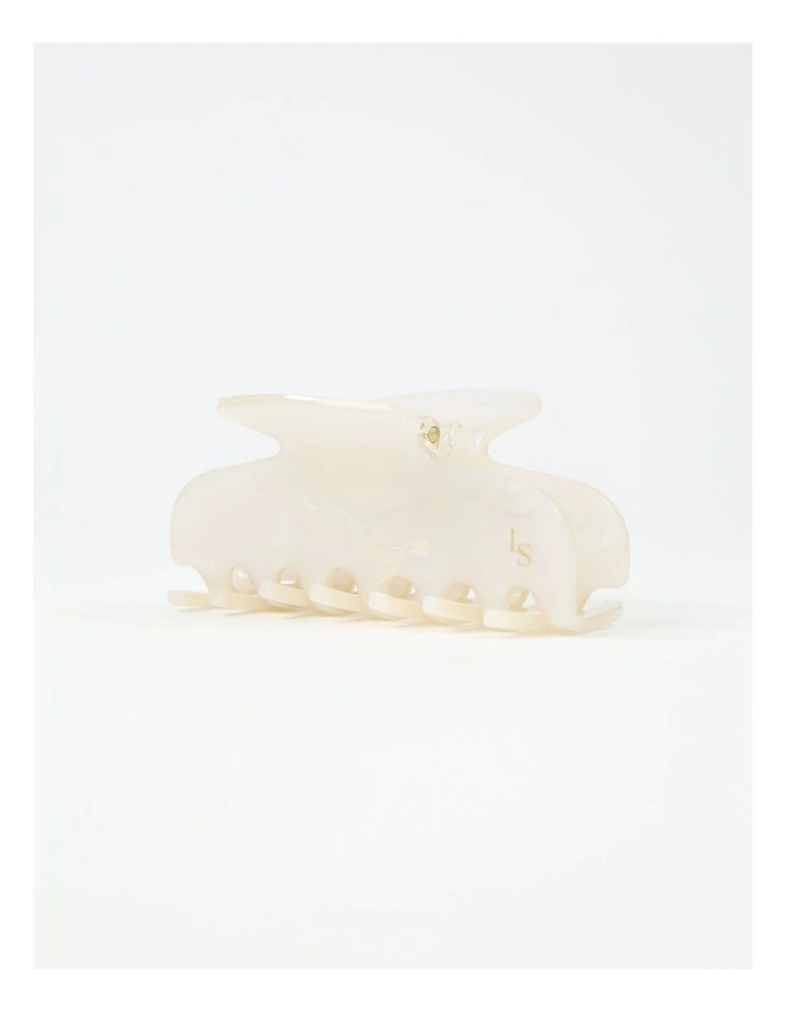 Petite Hair Claw Clip - Ivory image 1