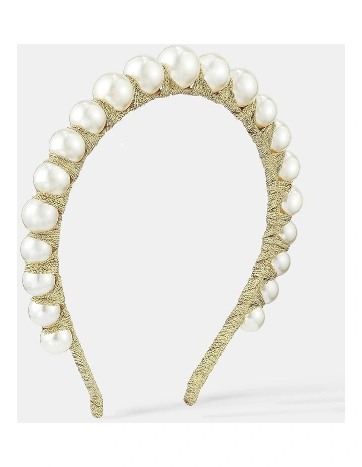 Emma Pearl Statement Headband image 1