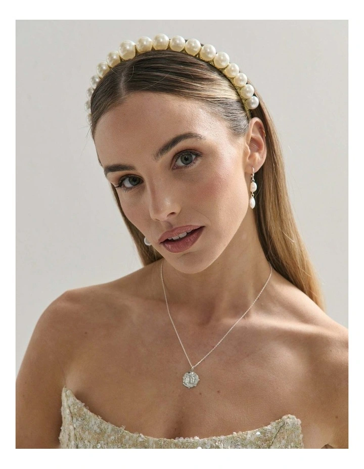 Emma Pearl Statement Headband image 2