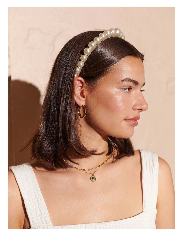 Emma Pearl Statement Headband image 3