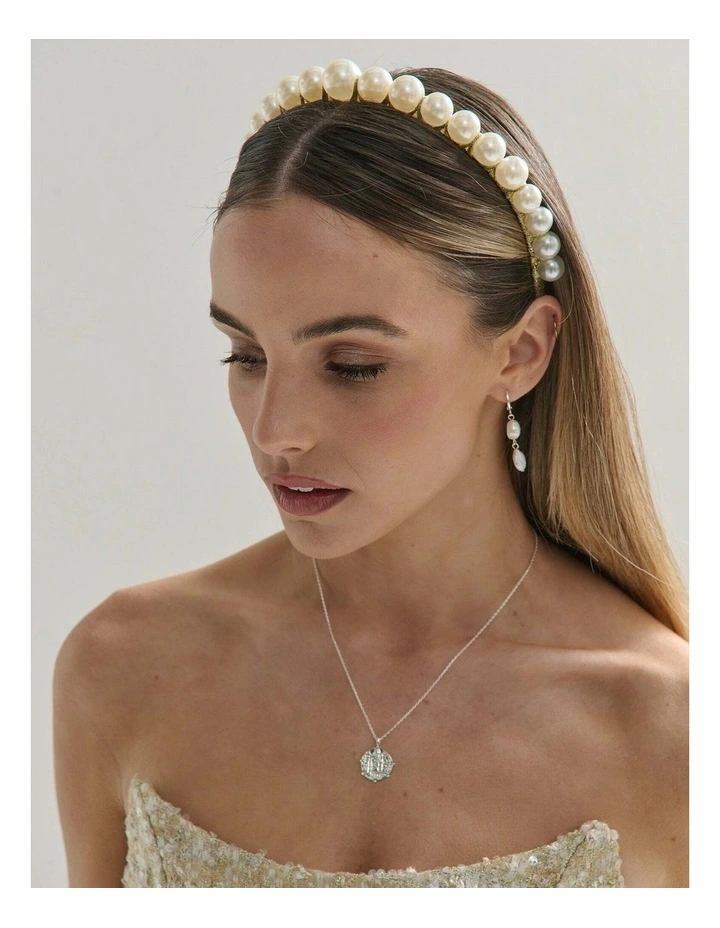 Emma Pearl Statement Headband image 5