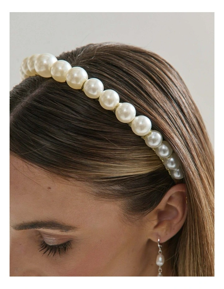 Emma Pearl Statement Headband image 6