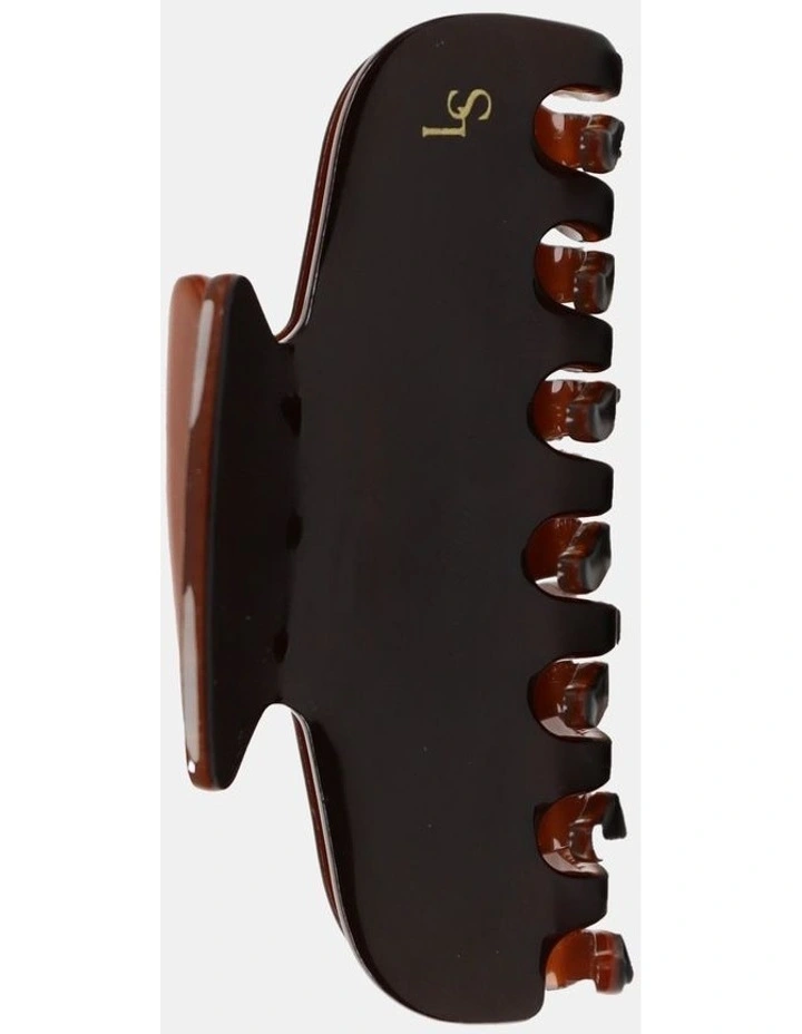 Petite Hair Claw Clip - Brown image 1
