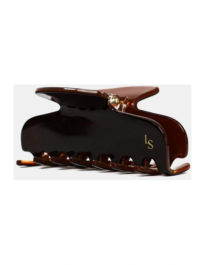 Petite Hair Claw Clip - Brown image 2