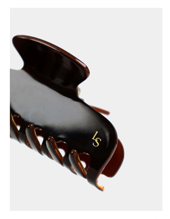 Petite Hair Claw Clip - Brown image 3