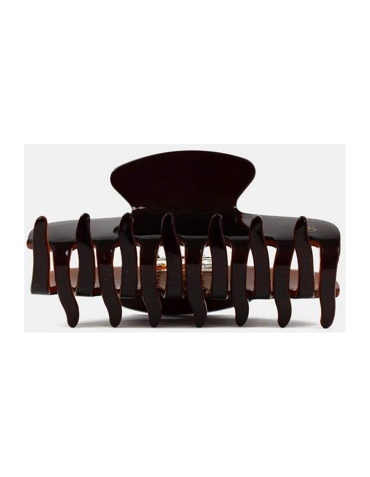 Petite Hair Claw Clip - Brown image 3