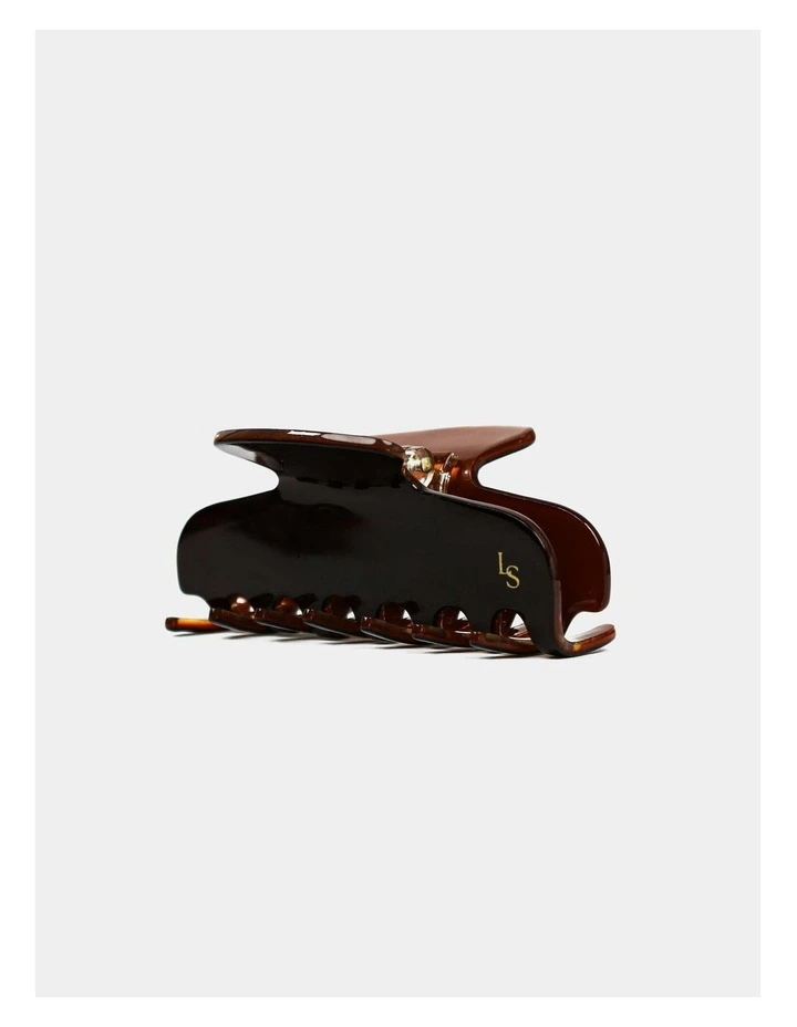 Petite Hair Claw Clip - Brown image 4