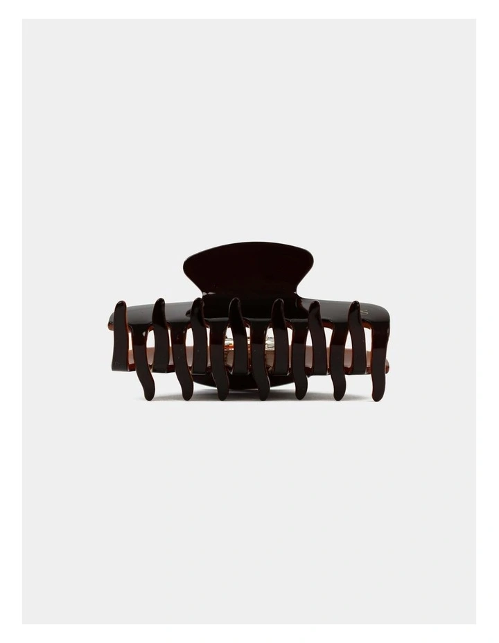 Petite Hair Claw Clip - Brown image 5