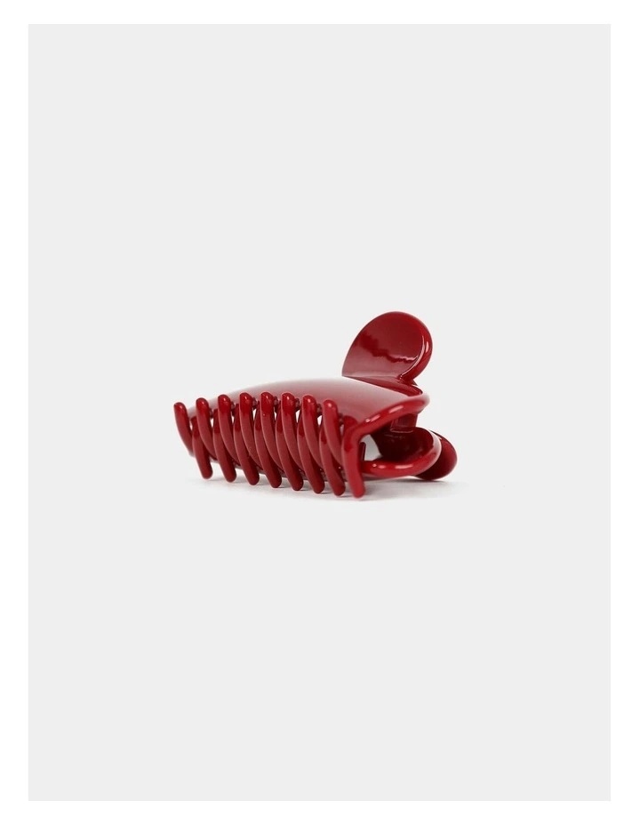 Ruby Hair Claw Clip - Red image 3
