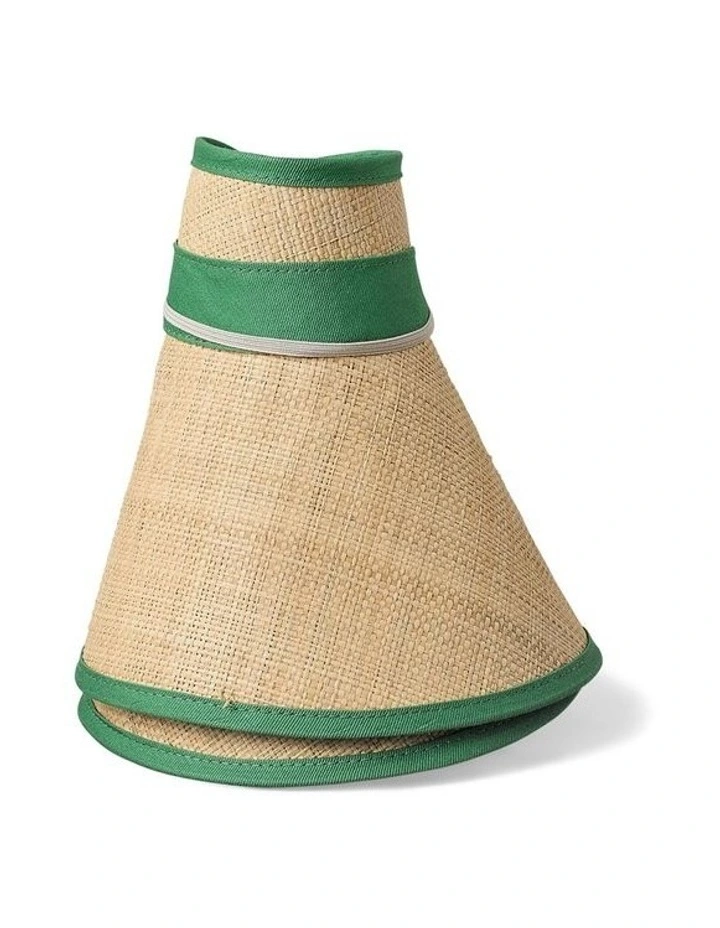 Chyka Fold Up Visor in Natural image 1