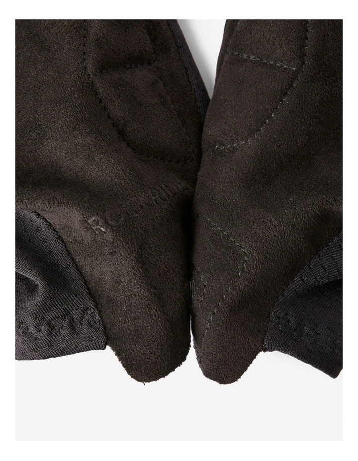 Decathlon | 100 Breathable Mountain Bike Gloves-Black image 4