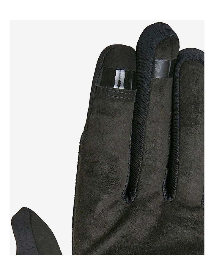 Decathlon | 100 Breathable Mountain Bike Gloves-Black image 3
