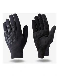 Decathlon | 500 Comfort Mountain Bike Gloves-Black