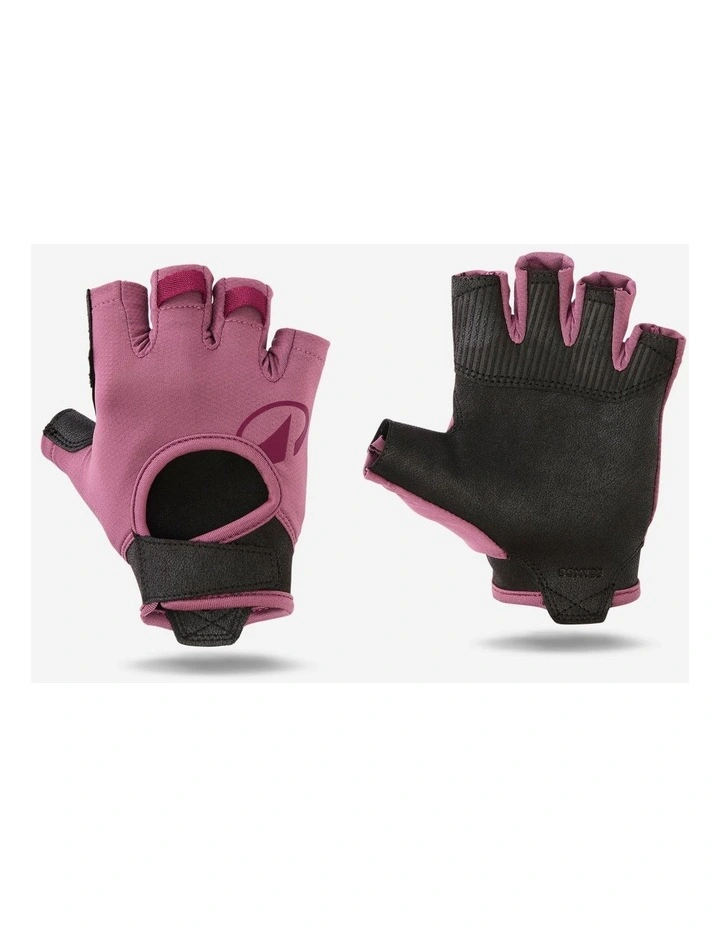 Decathlon | Breathable, Durable Fitness Gloves - Purple/Black image 1