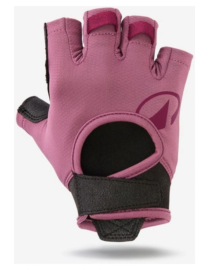 Decathlon | Breathable, Durable Fitness Gloves - Purple/Black image 2