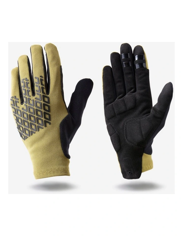 Decathlon | Comfort Mountain Biking Gloves 500-Khaki image 1