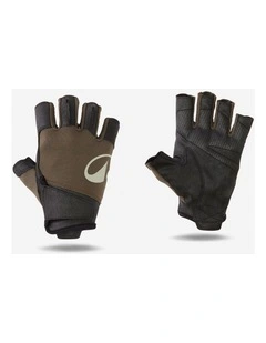 Decathlon | Durable Weight Training Gloves - Green/Black