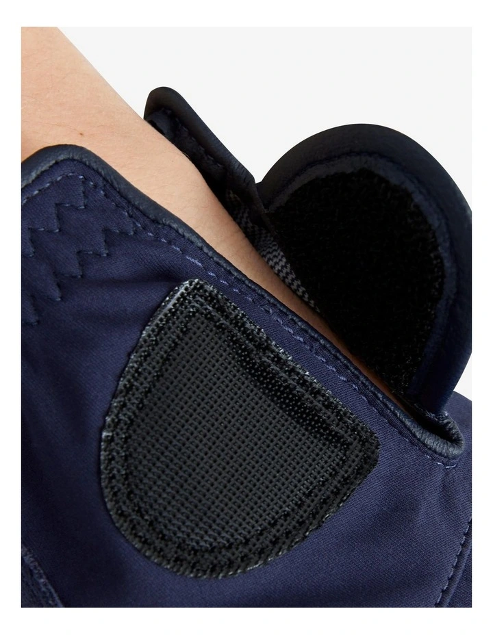 Decathlon | Women's golf pair of RW gloves navy blue image 3
