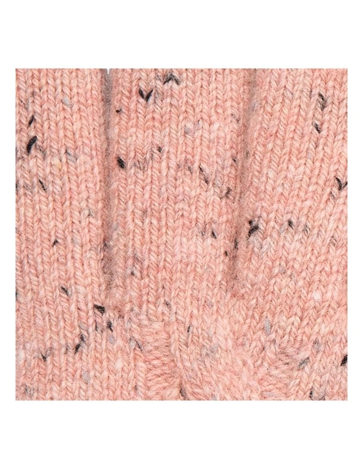 Dents Womens Cable Knit Gloves with Marl Yarn image 5