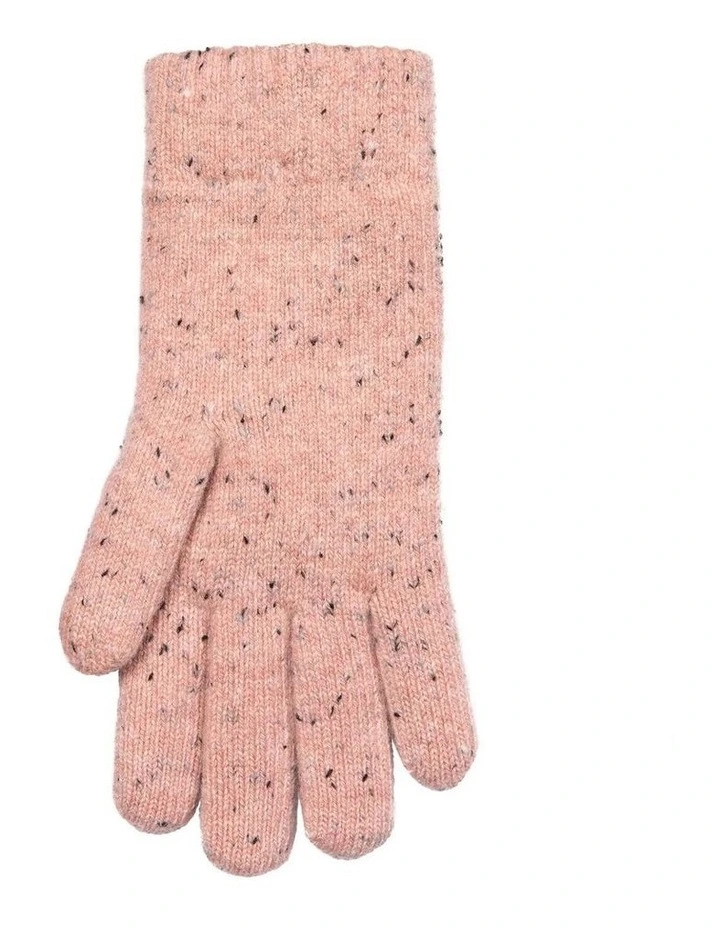 Dents Womens Cable Knit Gloves with Marl Yarn image 7